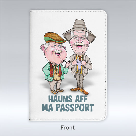 Auld Pals Hauns Aff Ma Passport Holder