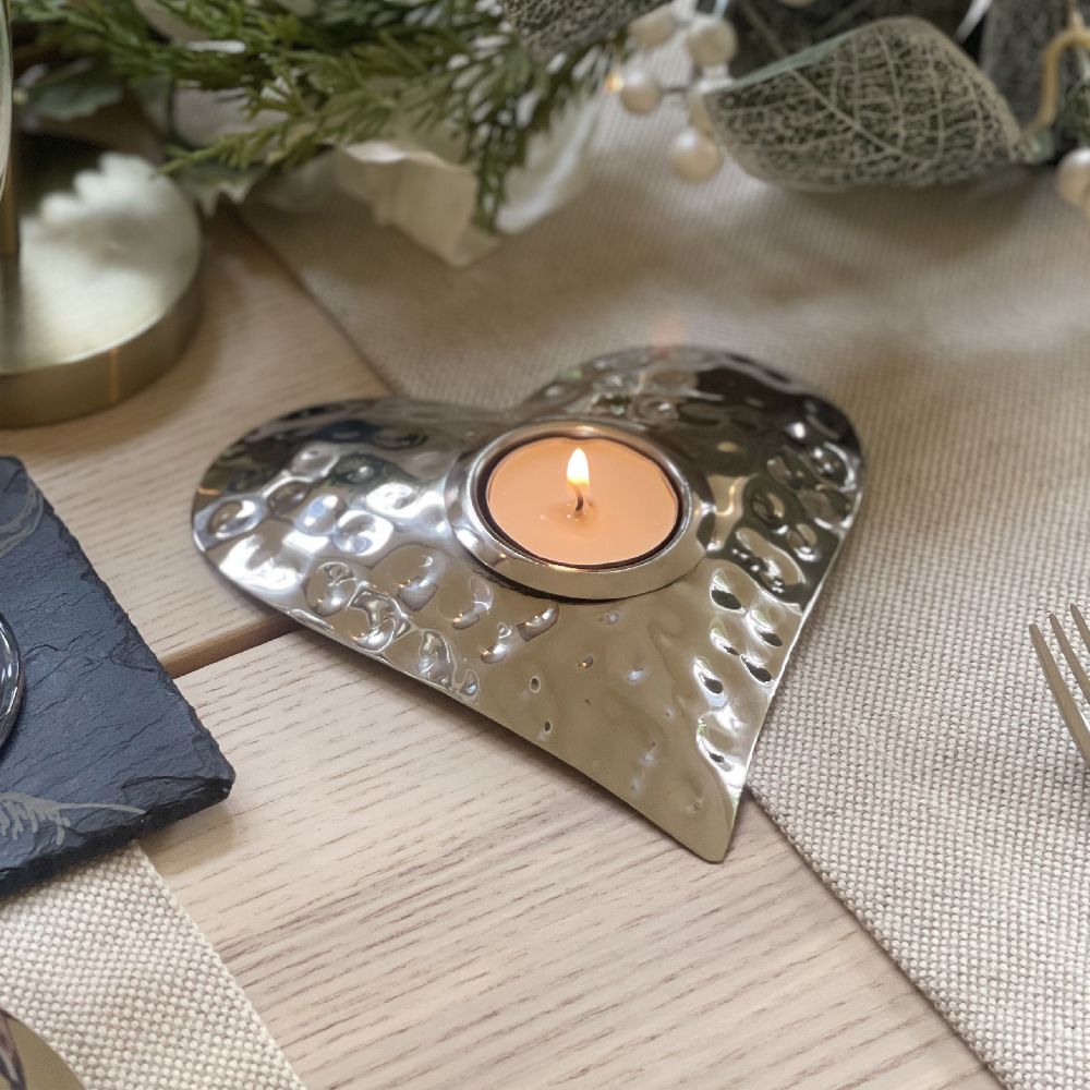 Heart Shaped Tealight Holder