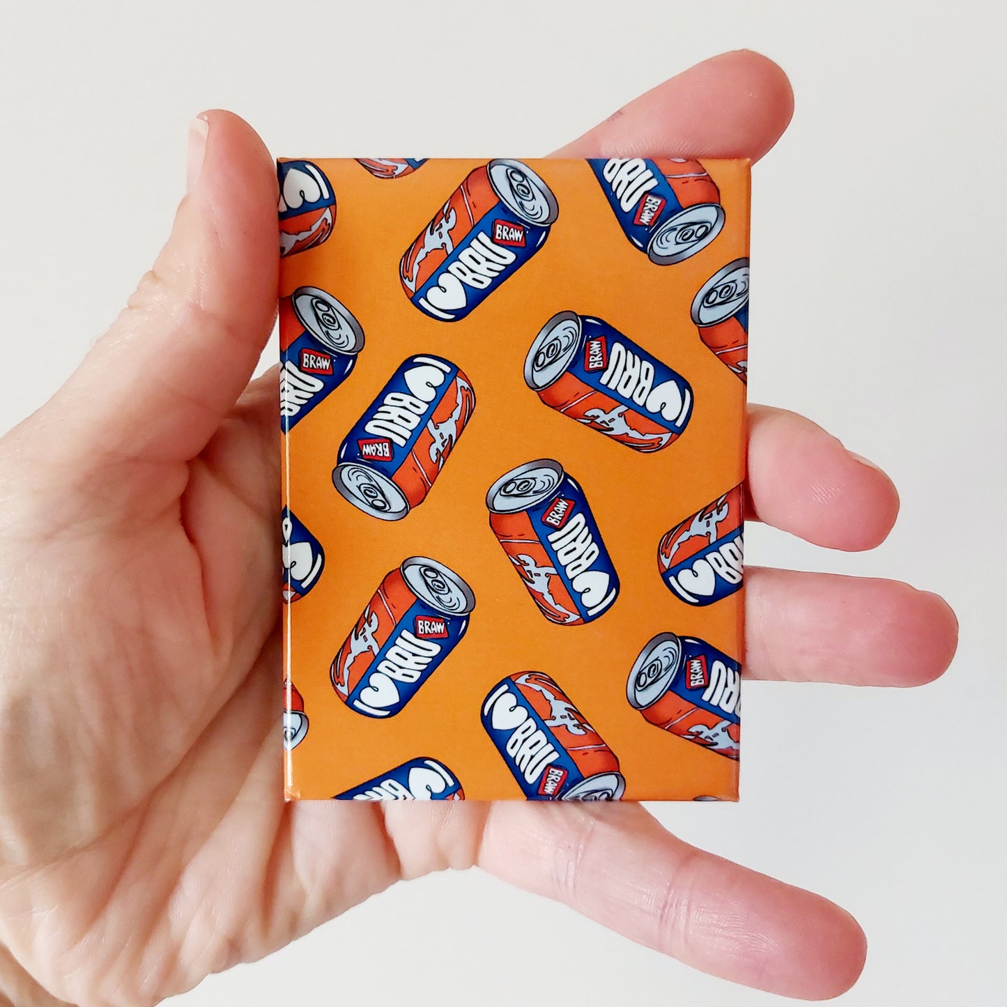 I Love Bru (Multi) Fridge Magnet