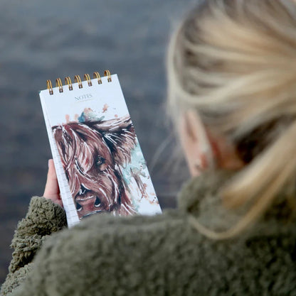 The Hebrides Highland Cow Notepad