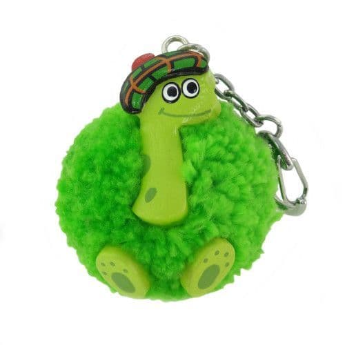 Nessie Pom Pom Keyring