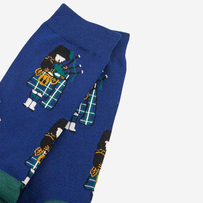 Men's Scottish Piper Bamboo Socks