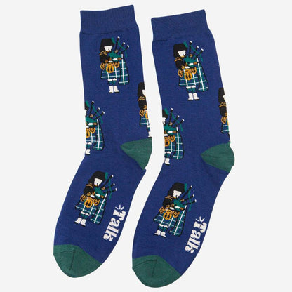 Men's Scottish Piper Bamboo Socks