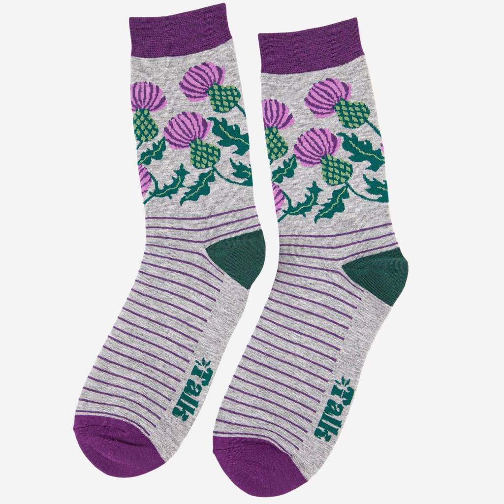 Men's Thistle Bamboo Socks