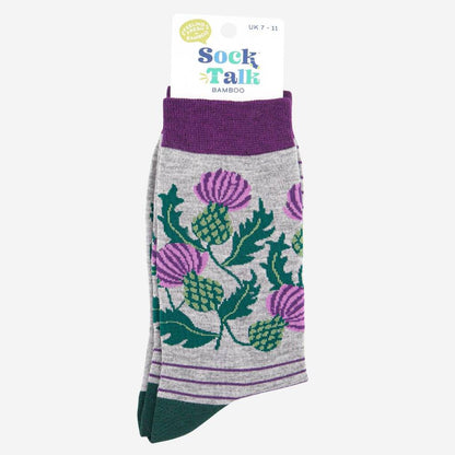 Men's Thistle Bamboo Socks